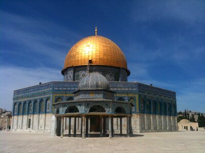 Golden dome holy city