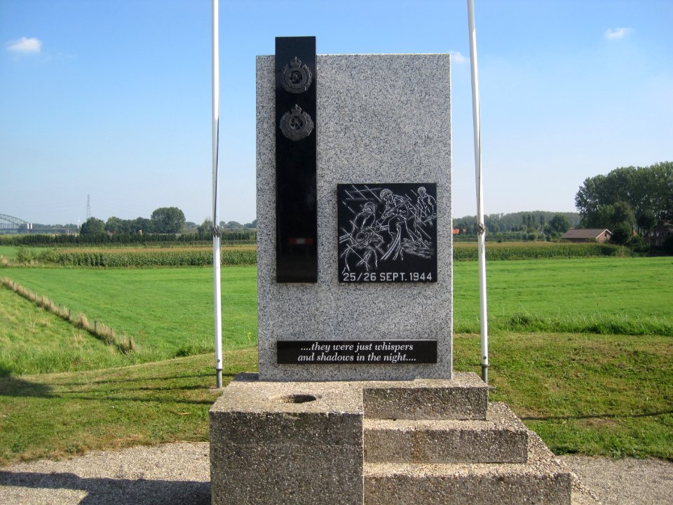 Engineers monument, close-up, Driel, the Netherlands
