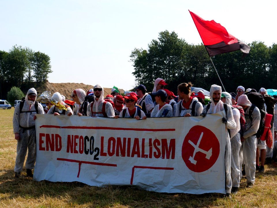 Ende Gelände Red Finger demonstration from Keyenberg 22-06-2019 21