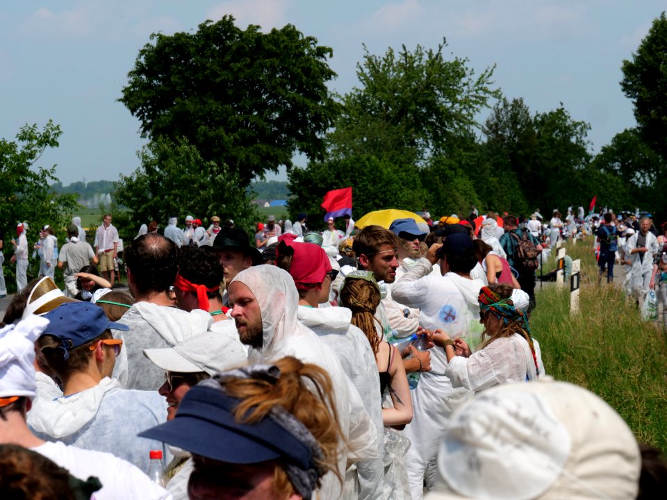 Ende Gelände Red Finger demonstration from Keyenberg 22-06-2019 36