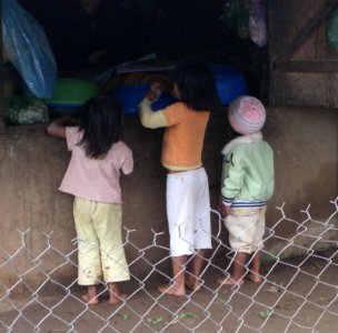 Enfants K'ho à Lang Dinh An
