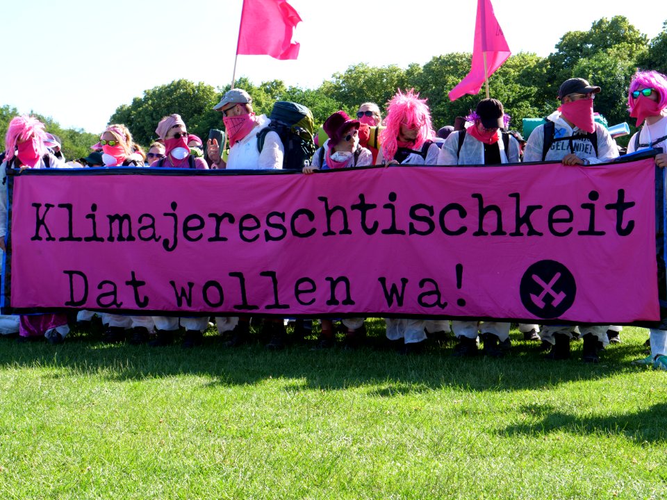 Ende Gelände Pink Finger in Viersen 21-06-2019 03