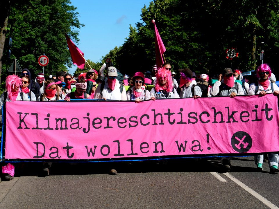 Ende Gelände Pink Finger in Viersen 21-06-2019 20