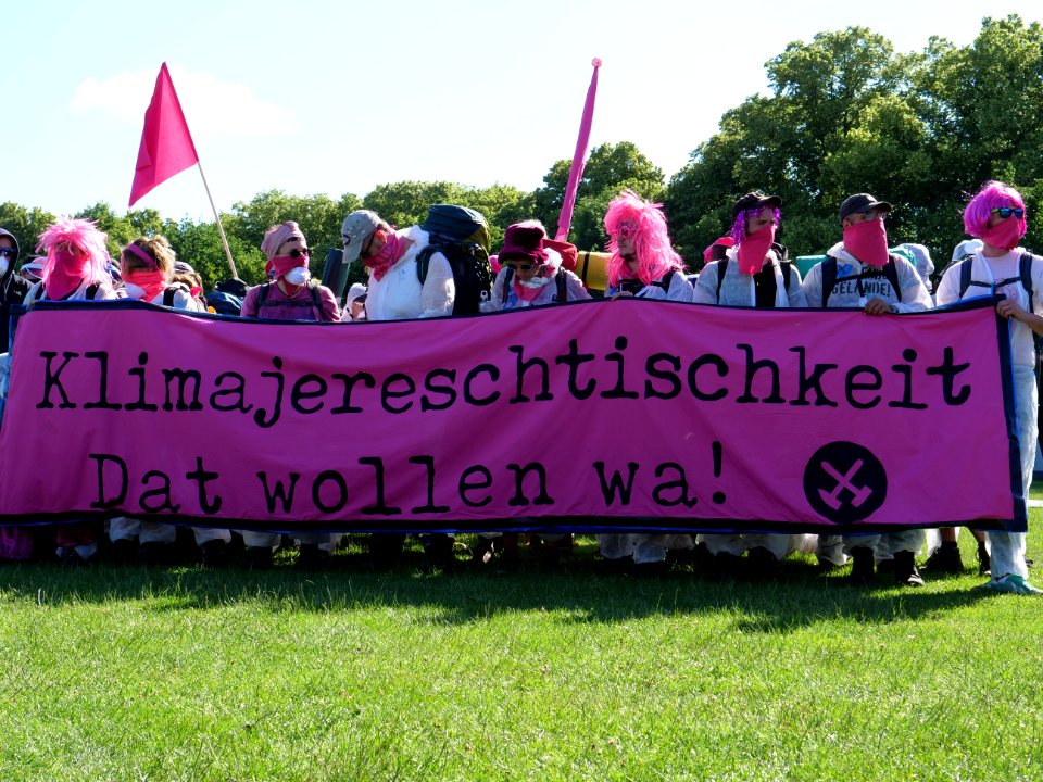 Ende Gelände Pink Finger in Viersen 21-06-2019 05