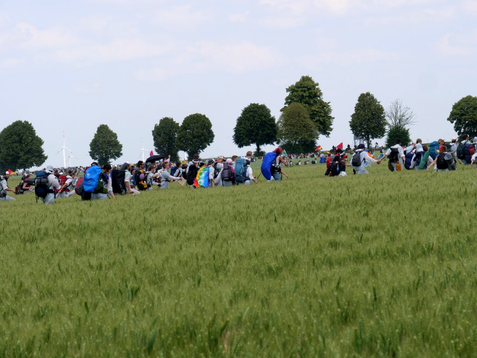Ende Gelände Red Finger breakthrough to the brim 22-06-2019 16