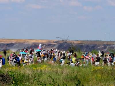 Ende Gelände part of the Red Finger at the brim 22-06-2019 40