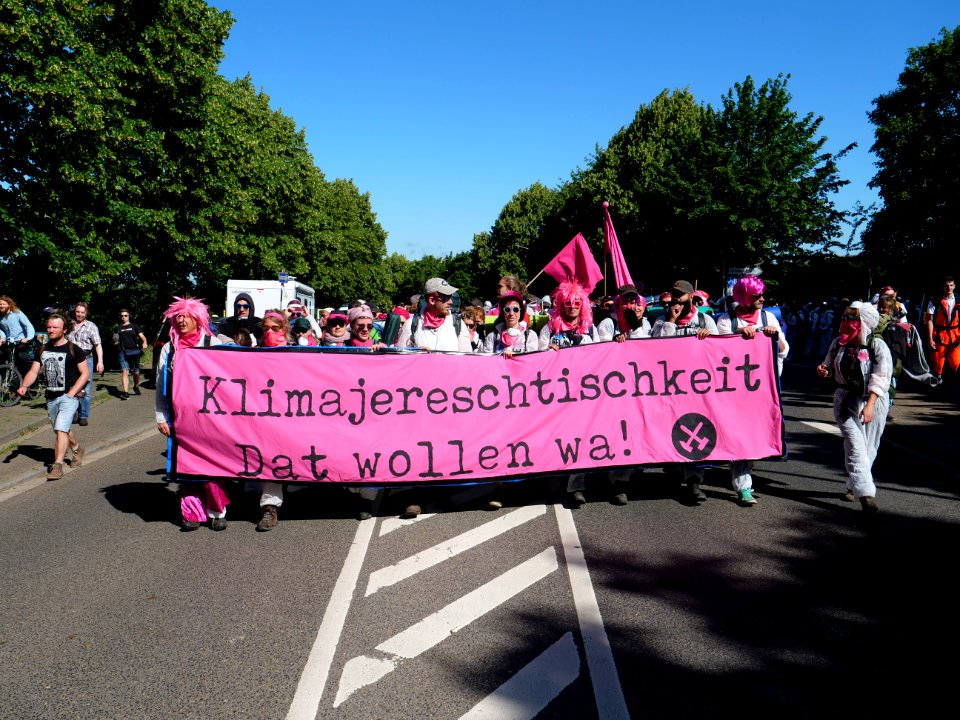 Ende Gelände Pink Finger in Viersen 21-06-2019 18
