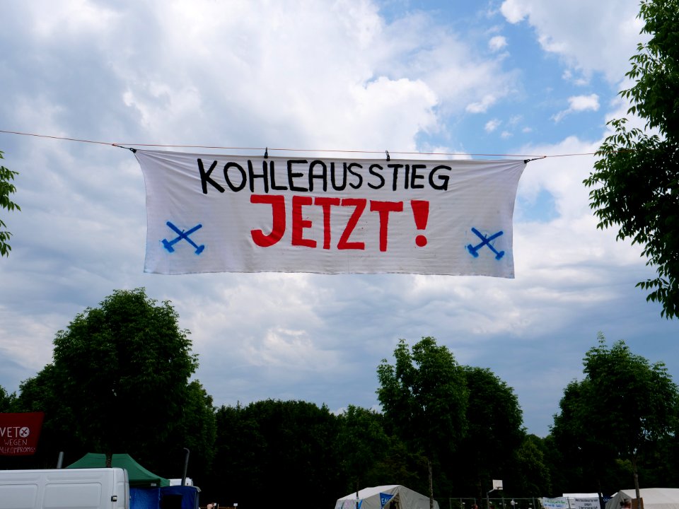 Ende Gelände protestcamp 19-06-2019 12