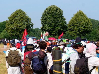 Ende Gelände Red Finger demonstration from Keyenberg 22-06-2019 08