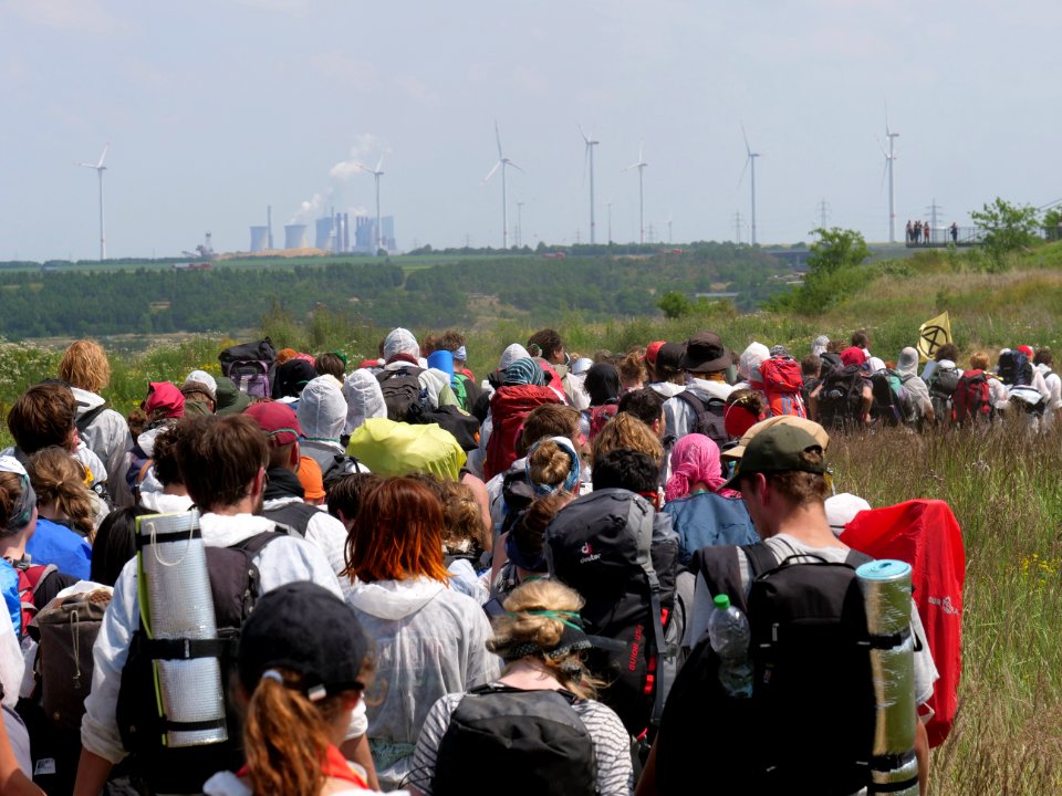 Ende Gelände Red Finger breakthrough to the brim 22-06-2019 85