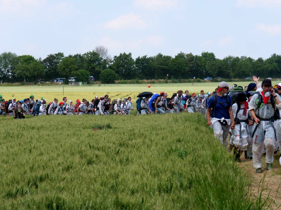 Ende Gelände Red Finger breakthrough to the brim 22-06-2019 18