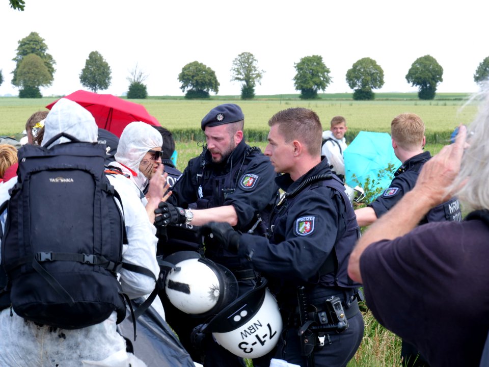 Ende Gelände Red Finger breakthrough to the brim 22-06-2019 03