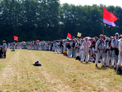 Ende Gelände Red Finger demonstration from Keyenberg 22-06-2019 18