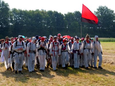 Ende Gelände Red Finger demonstration from Keyenberg 22-06-2019 01