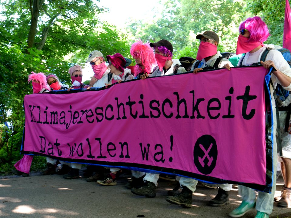 Ende Gelände Pink Finger in Viersen 21-06-2019 07