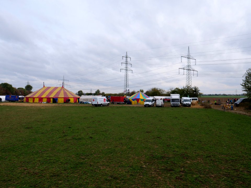 Ende Gelände protest camp 28-10-2018