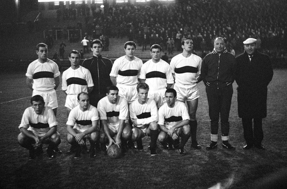 Europacup Lyn tegen DWS 1-3 te Oslo, elftal DWS, Bestanddeelnr 917-1452