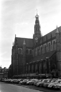 Eucharistieviering in St Bavokerk Haarlem, exterieur, Bestanddeelnr 925-1127