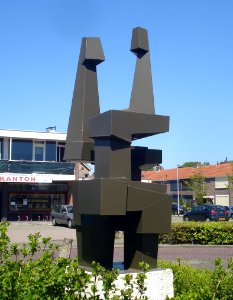 Etten-leur kunstwerk twee wethouders