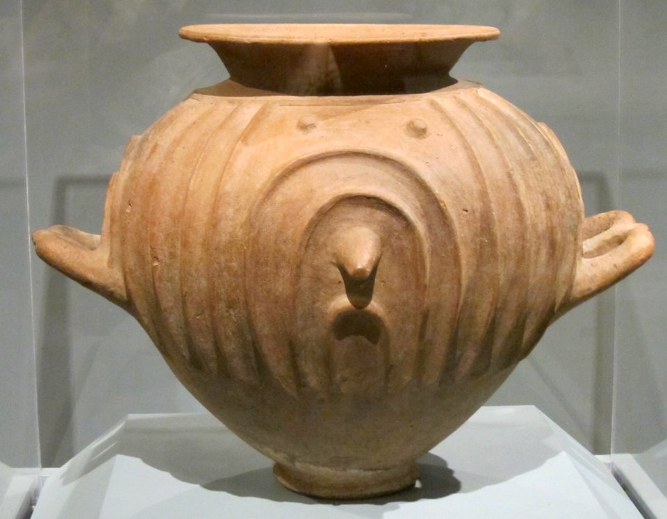 Etruscan Terracotta Urn c. 700-630 BCE, HAA