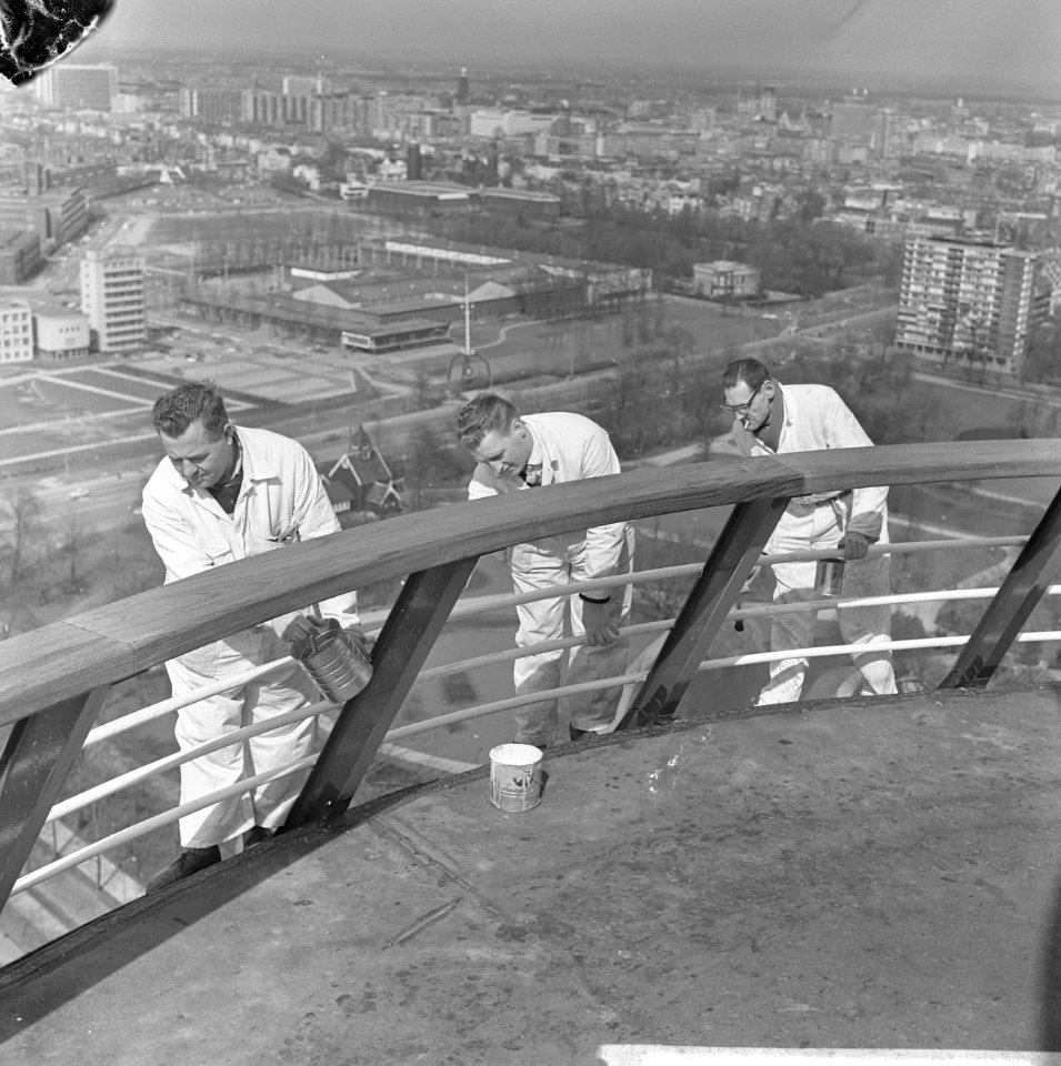 Euromast wordt extra opgeverfd, Bestanddeelnr 913-7627