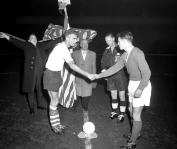 Europa Cupvoetbal Glasgow Rangers tegen Sparta in Lond en, Bestanddeelnr 911-1344