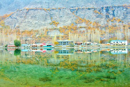 Pakistan lake karakorum photo