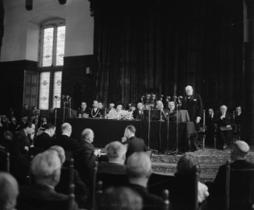 Europacongres. Churchill spreekt, Bestanddeelnr 902-7351