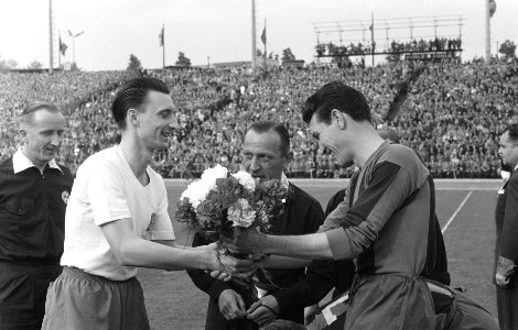Europa cup 1 Beslissingswedstrijd te Brussel Barcelona tegen Hamburg (1-0) Aa, Bestanddeelnr 912-4394