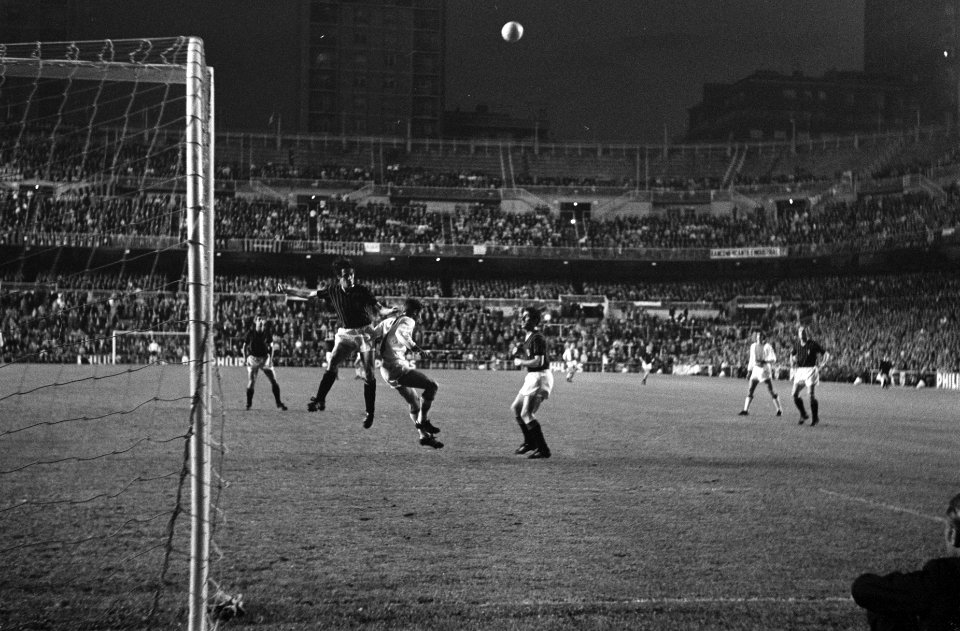 Europacupfinale te Madrid. Ajax tegen AC Milaan 1-4, Bestanddeelnr 922-4676