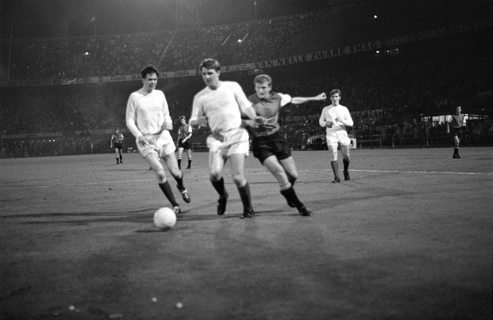 Europacup 1. Feyenoord tegen Reykjavik 4-0. Spelmoment, Bestanddeelnr 922-8313