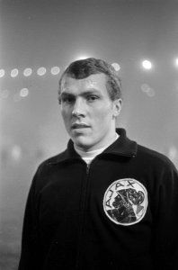 Europacup I. Ajax tegen Liverpool 5-1, Cees De Wolf (Ajax), Bestanddeelnr 919-8587