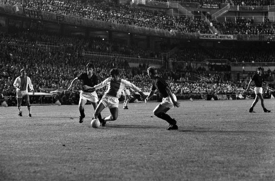 Europacupfinale te Madrid. Ajax tegen AC Milaan 1-4, Bestanddeelnr 922-4666
