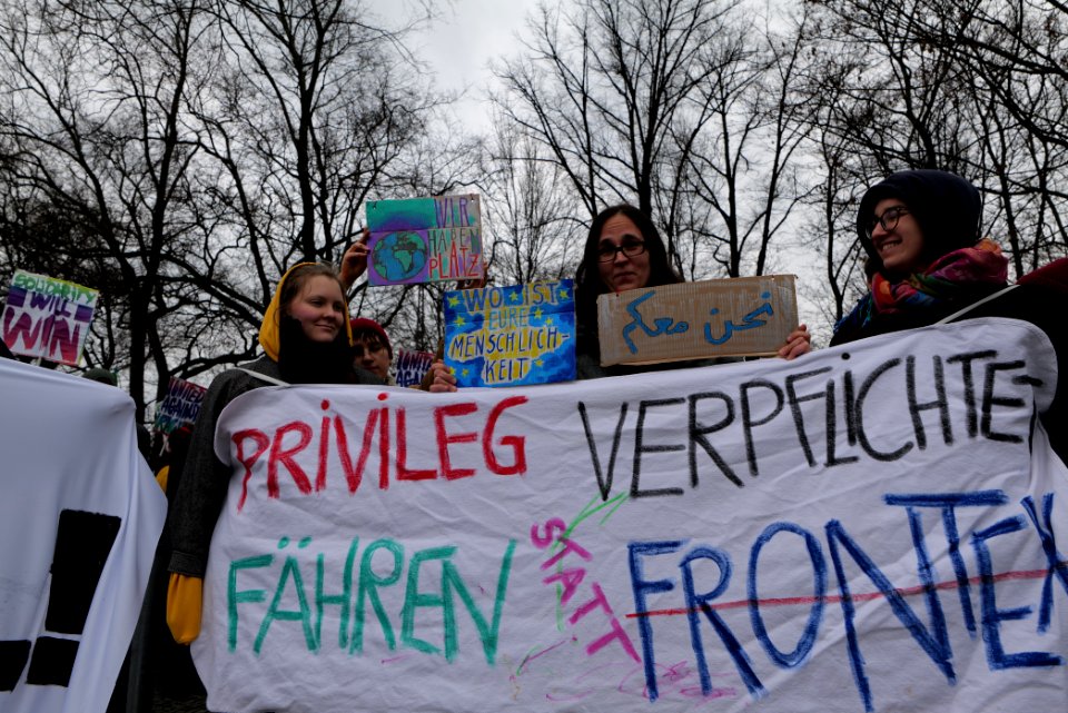 Europe dont kill demonstration Berlin 2020-03-07 08
