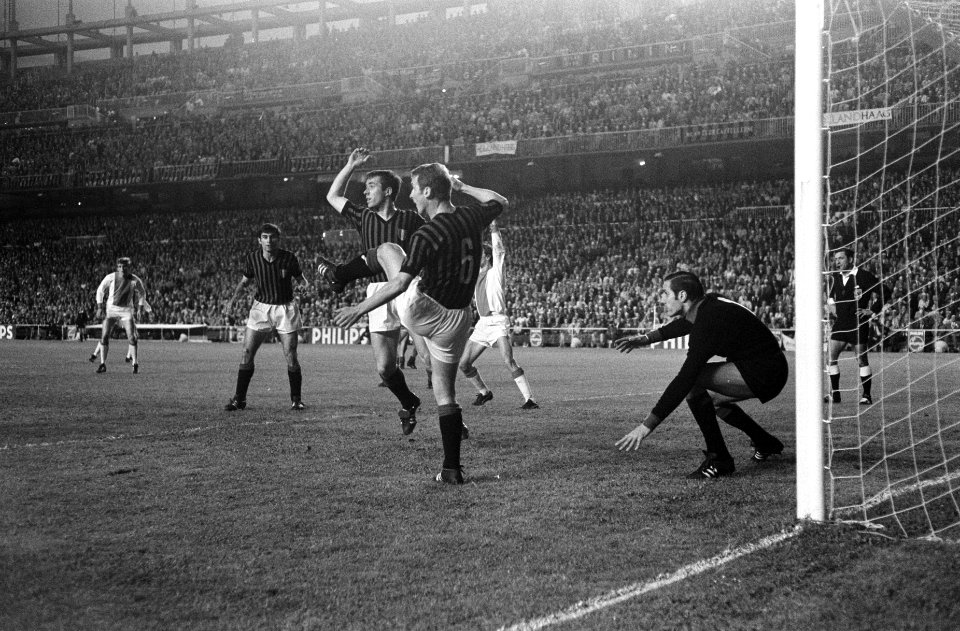 Europacupfinale te Madrid. Ajax tegen AC Milaan 1-4, Bestanddeelnr 922-4684