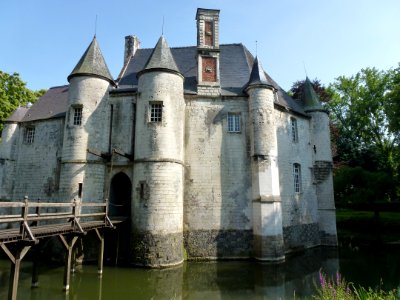 Estrée-Blanche (Pas-de-Calais, Fr) Château de Crémimil PA00108271 (05)