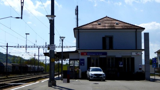 Estavayer-le-Lac railway station