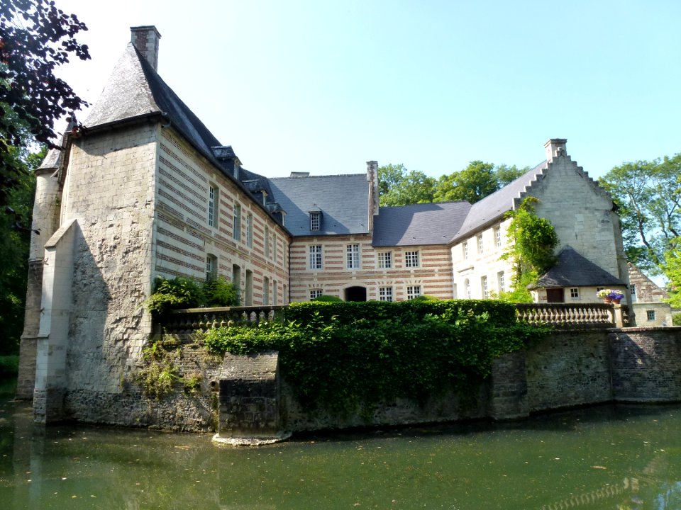 Estrée-Blanche (Pas-de-Calais, Fr) Château de Crémimil PA00108271 (02)