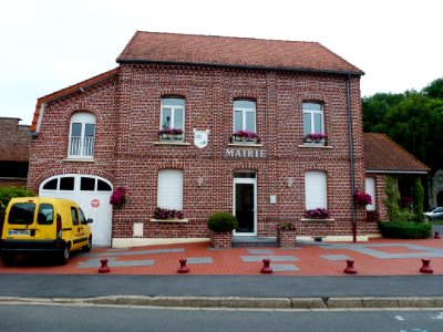 Estrée-Blanche (Pas-de-Calais, Fr) mairie