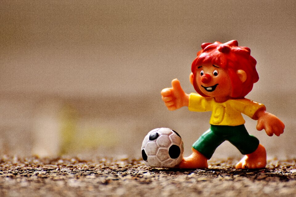 Funny colorful children