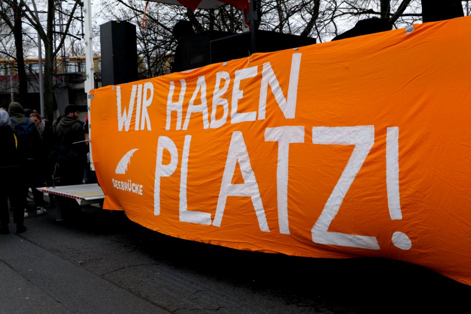 Europe dont kill demonstration Berlin 2020-03-07 01