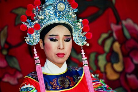 Asian chinese woman