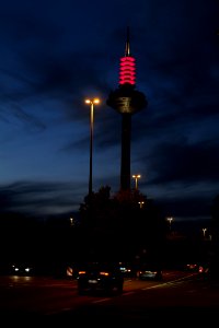 Europaturm Frankfurt am Main blue hour 2020-08-19 03