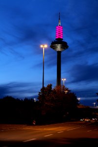 Europaturm Frankfurt am Main blue hour 2020-08-19 05