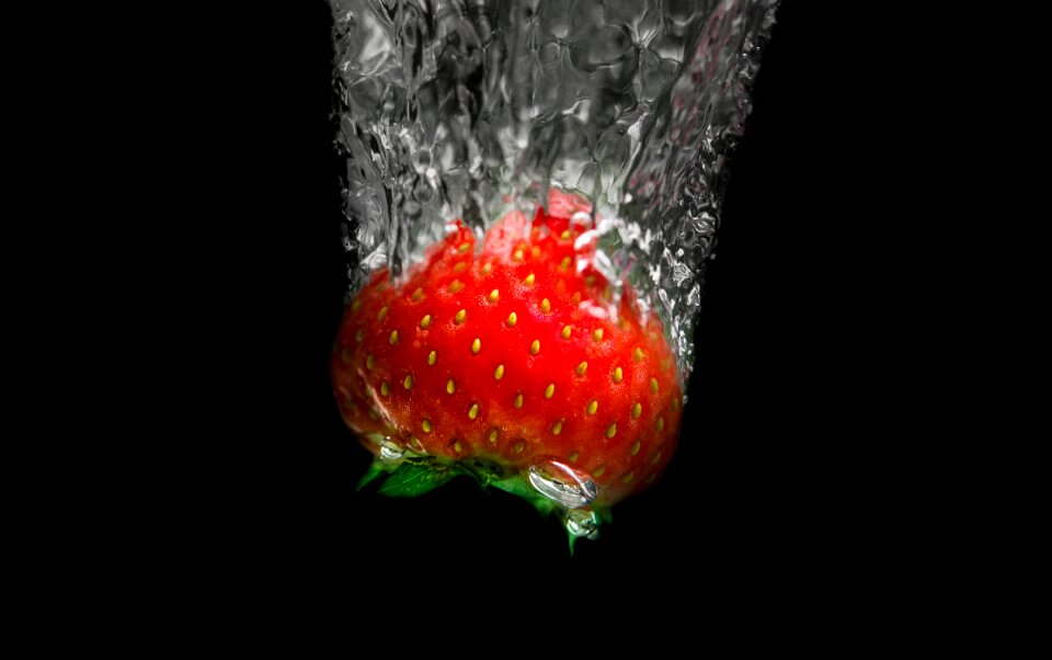 Bubbles black fruit