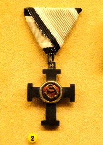 Estonian War of Independence decoration, 2nd department, 3rd grade, 1919, Professor Lauri Kettunen - National Museum of Finland - DSC04011