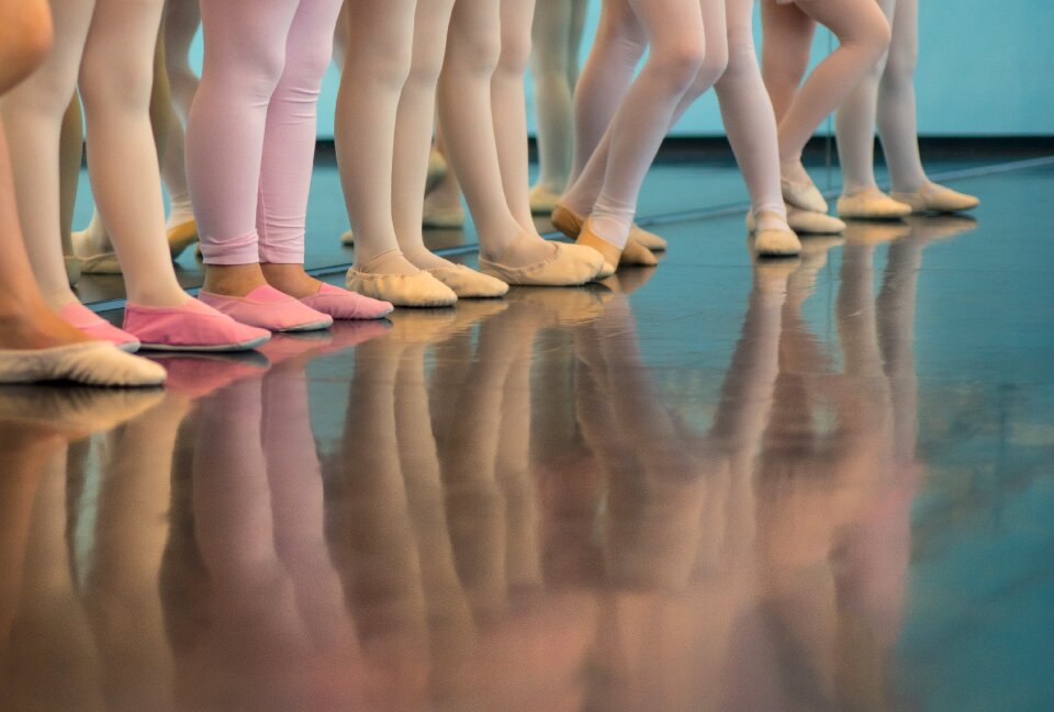 Reflection dancer young
