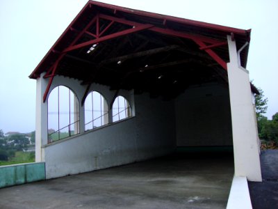 Etcharry (Pyr-Atl, Fr) fronton couvert