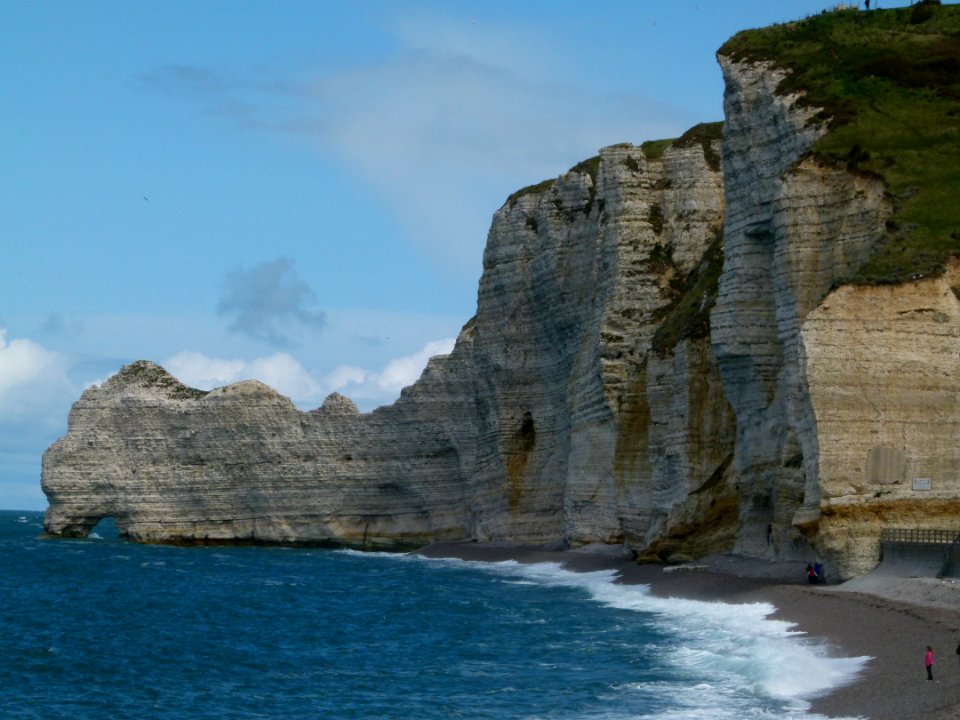 Etretat the cliffs