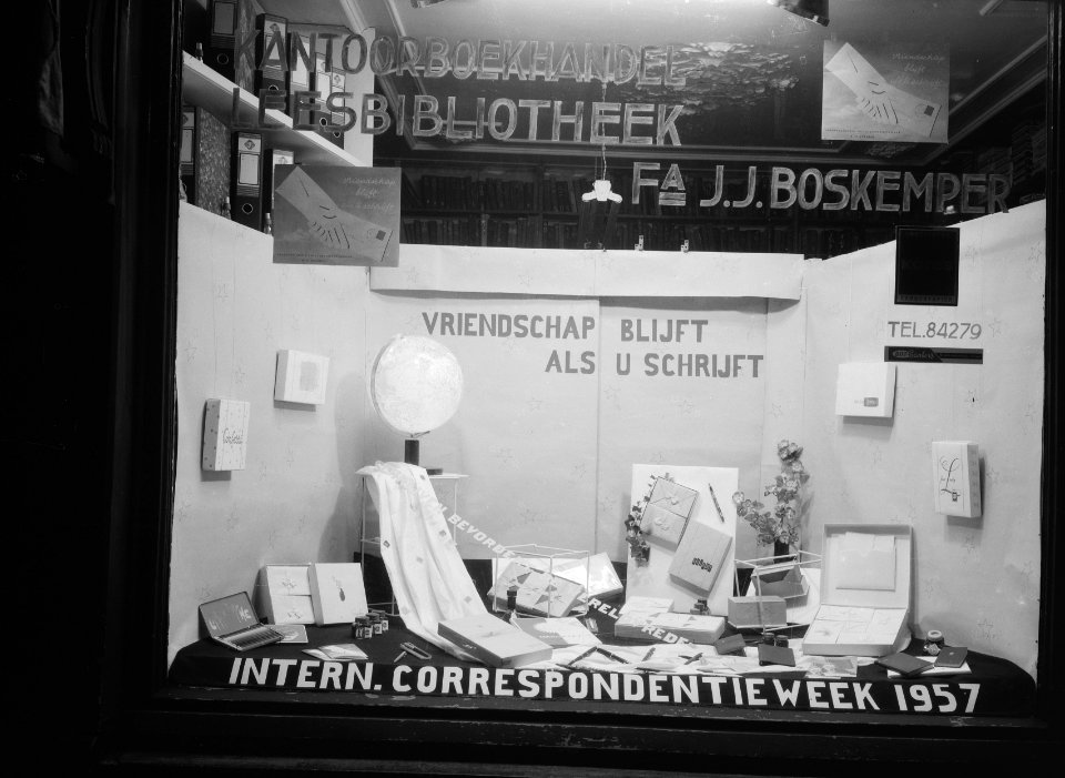 Etalage Fa. Boskemper (opdracht), Bestanddeelnr 909-0265